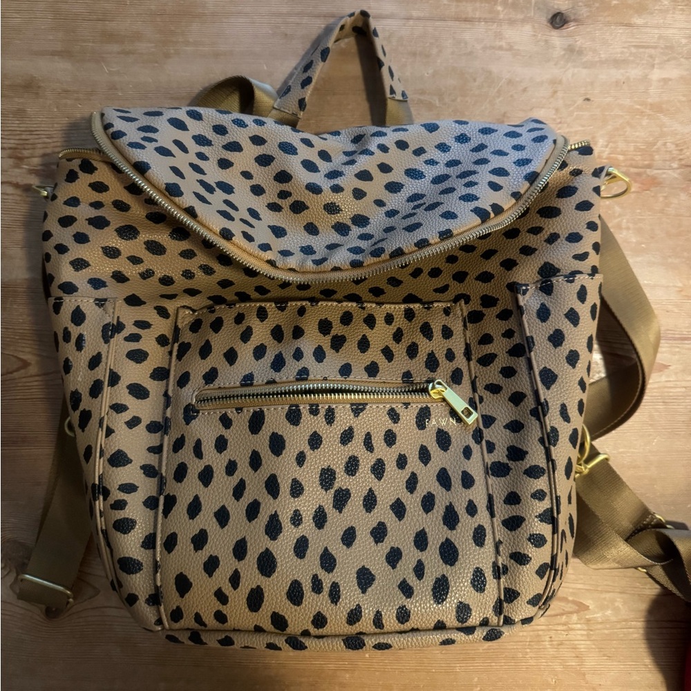 Fawn Diaper Bag and pacifier case